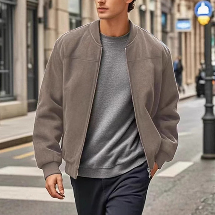 Lincoln | Stand-Collar Zip Jacket