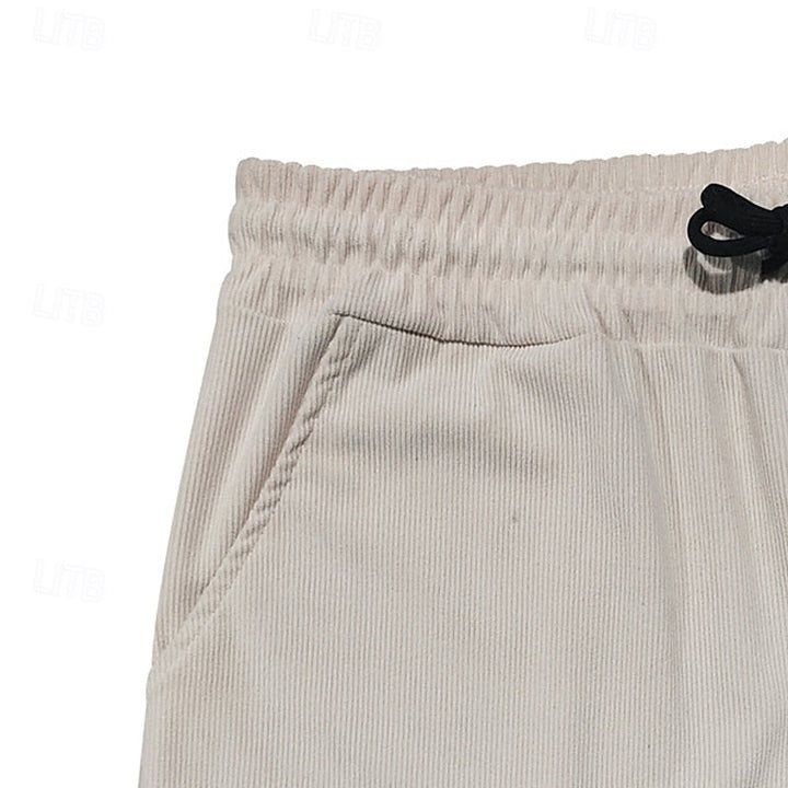 Crosby | Relaxed Ribbed Trousers