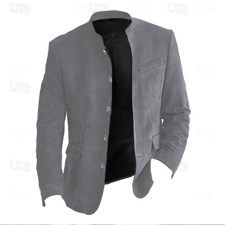 Vincent | Soft Stand-Collar Jacket