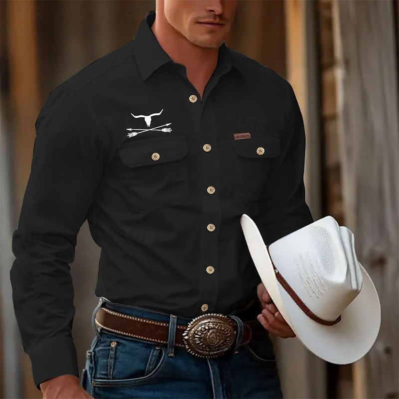 Clayton | Classic Western Long-Sleeve Shirt
