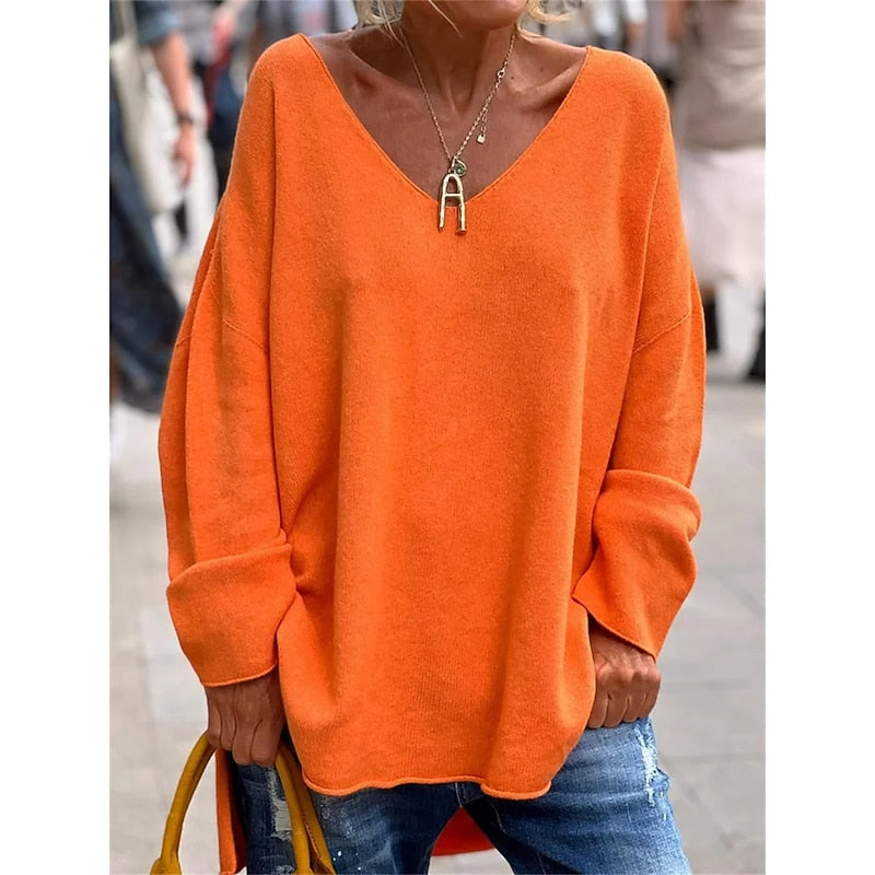 Willow | Relaxed V-Neck Pullover