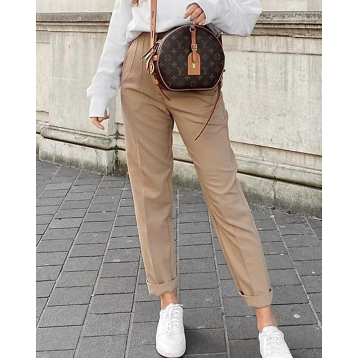 Adrienne | High-Waisted Tailored Trousers