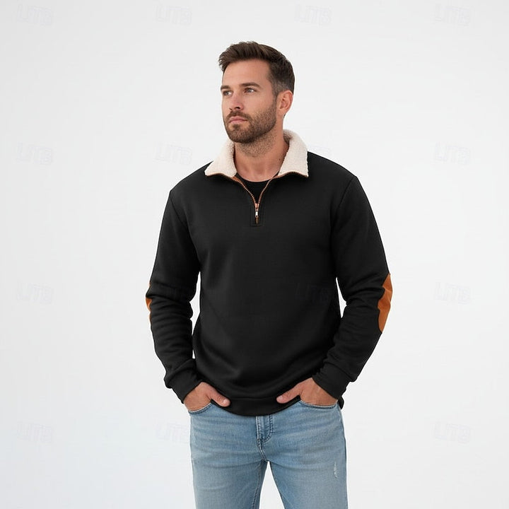 Sawyer | Standing Collar Half-Zip Pullover