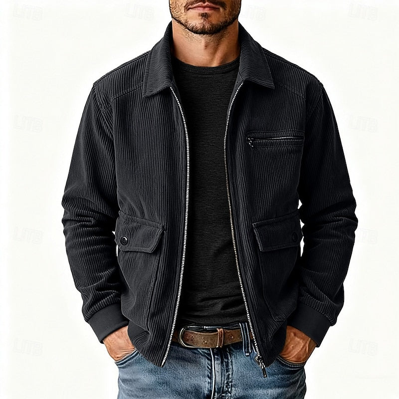 Chester | Ribbed Lapel Jacket