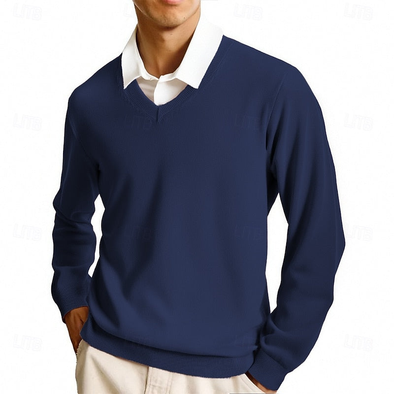 Clayton | Classic V-Neck Jumper