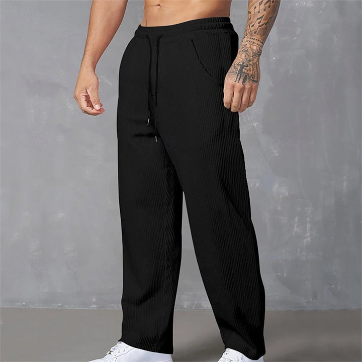 Crosby | Relaxed Ribbed Trousers