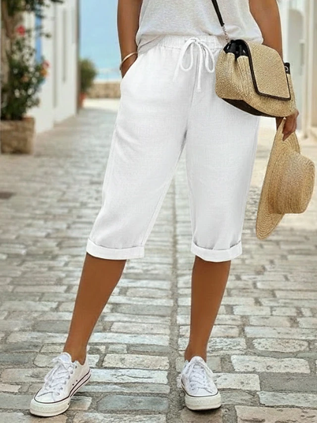 Marlowe | Relaxed Drawstring Capris