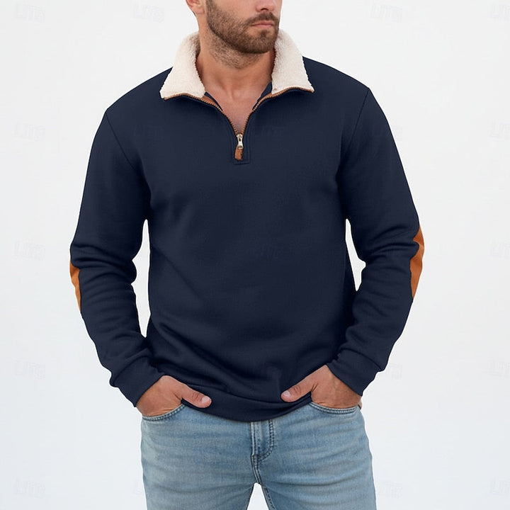 Sawyer | Standing Collar Half-Zip Pullover