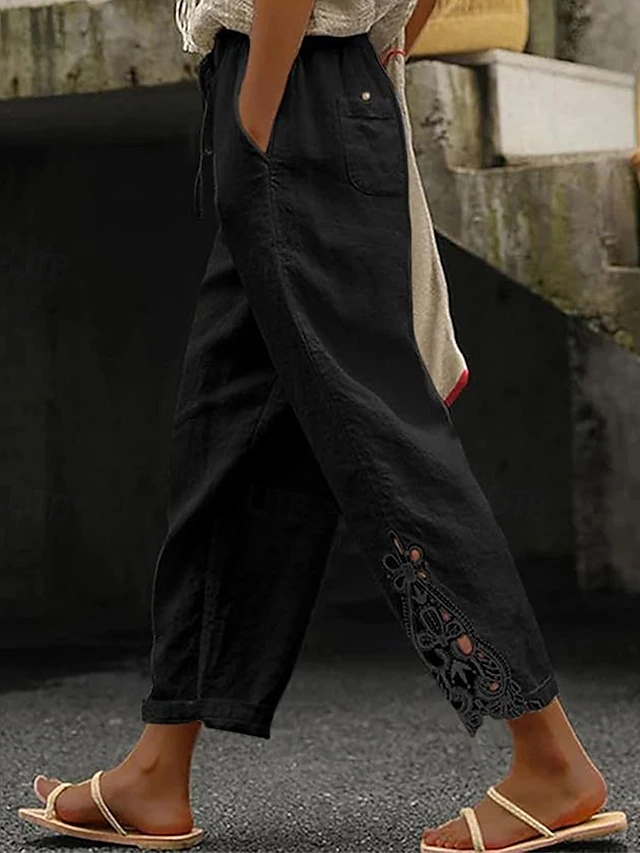 Rosalyn | Relaxed Cropped Trousers