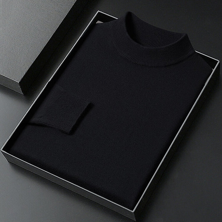 Winston | Refined Mock Neck Jumper
