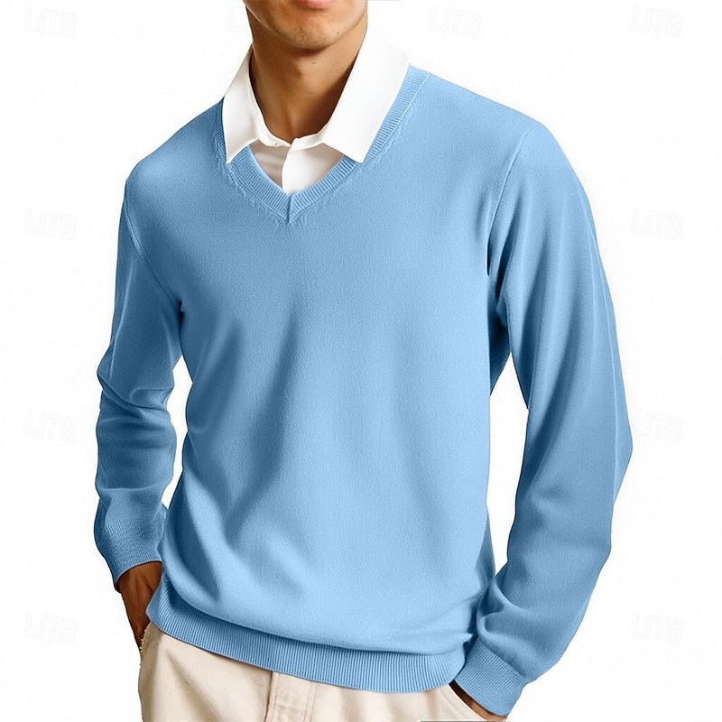 Clayton | Classic V-Neck Jumper