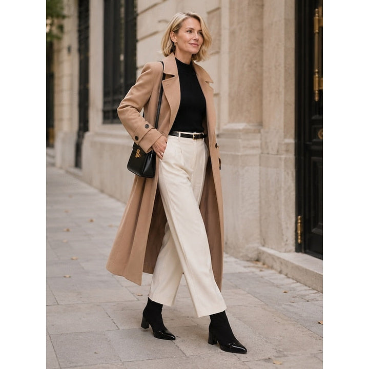 Beatrix | Cap-Toe Chunky Heel Ankle Boots