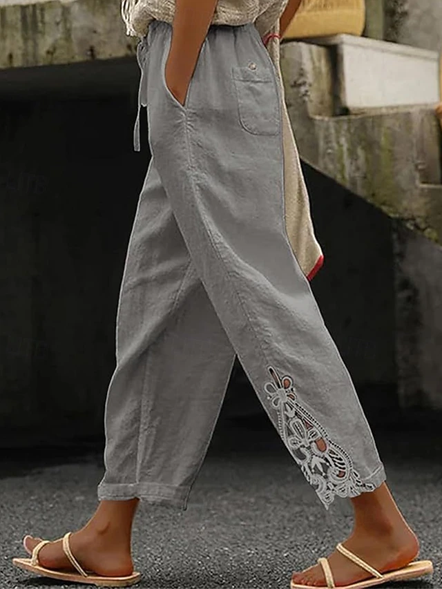 Rosalyn | Relaxed Cropped Trousers