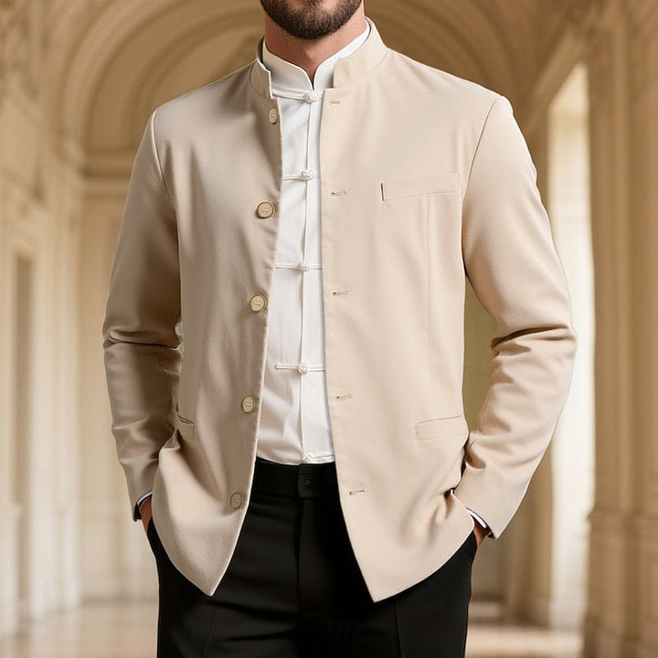 Alistair | Mandarin-Collar Jacket