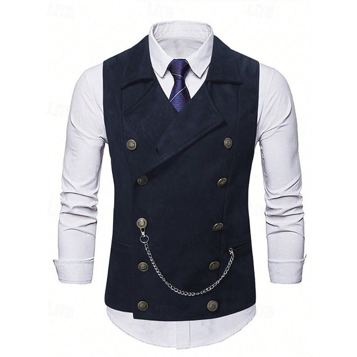 Edmund | Double-Breasted Tailored Waistcoat