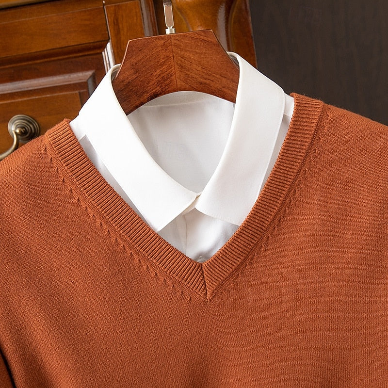 Clayton | Classic V-Neck Jumper