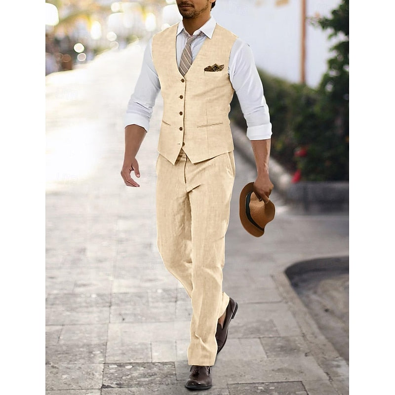 Silas | Tailored Summer Two-Piece Set