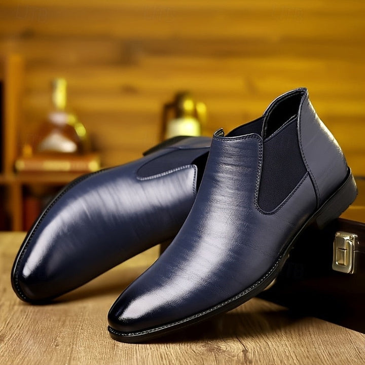 Quincy | Classic Slip-On Chelsea Boots