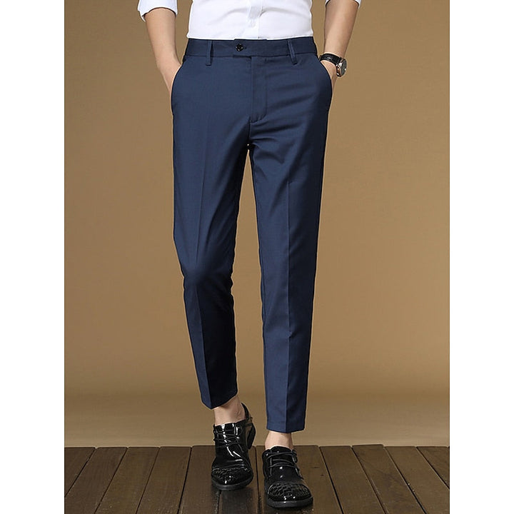 Cedric | Tailored Tapered Dress Trousers