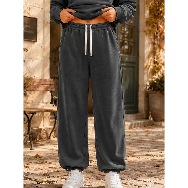 Joyce | Relaxed Wide-Leg Joggers
