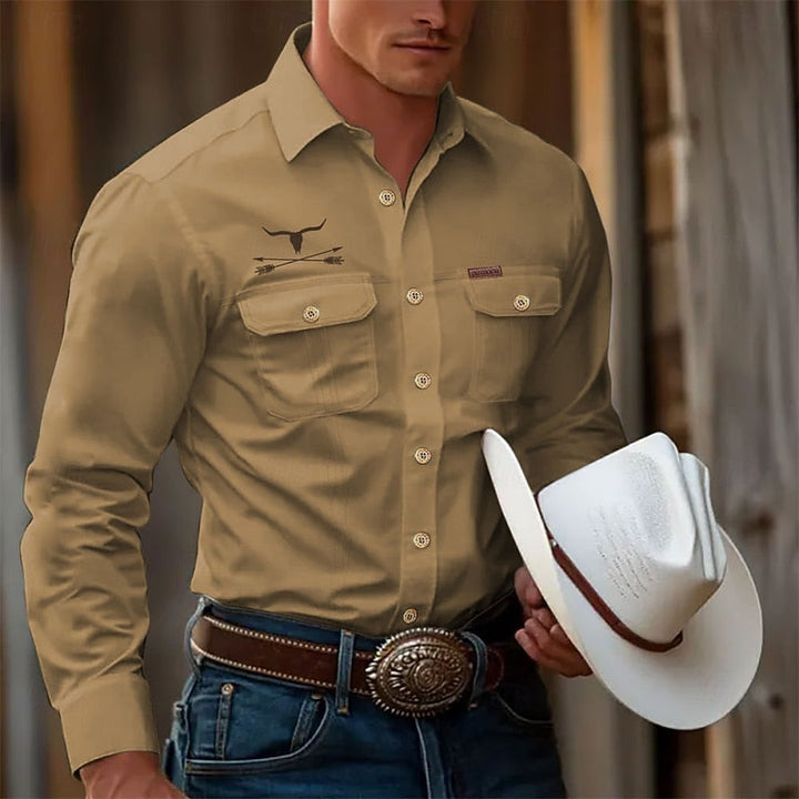 Clayton | Classic Western Long-Sleeve Shirt