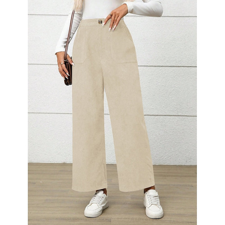 Simone | Wide-Leg High-Waist Trousers