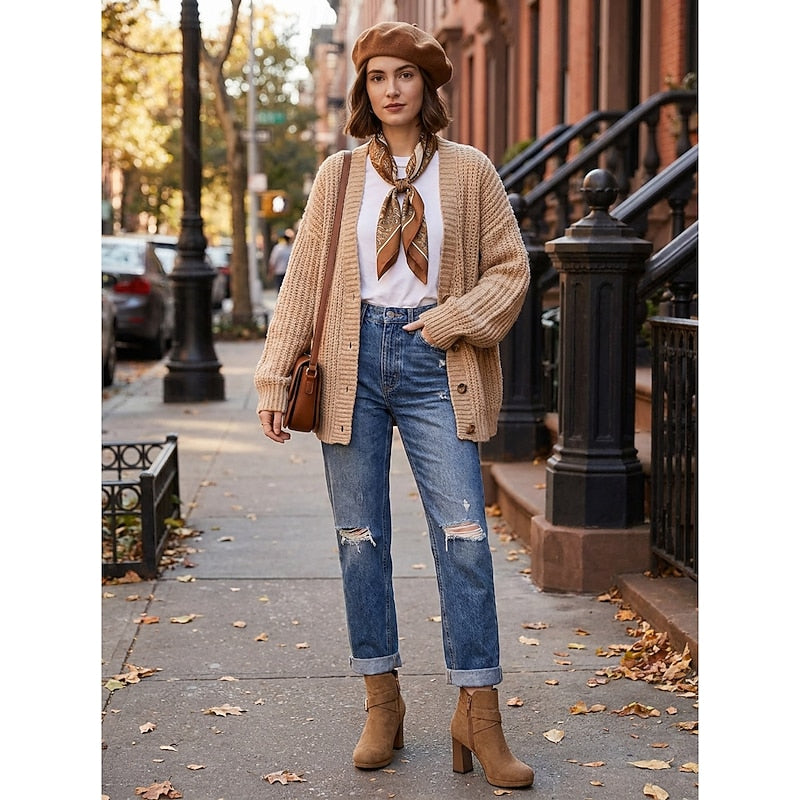Renata | Buckle-Strap Block Heel Ankle Boots