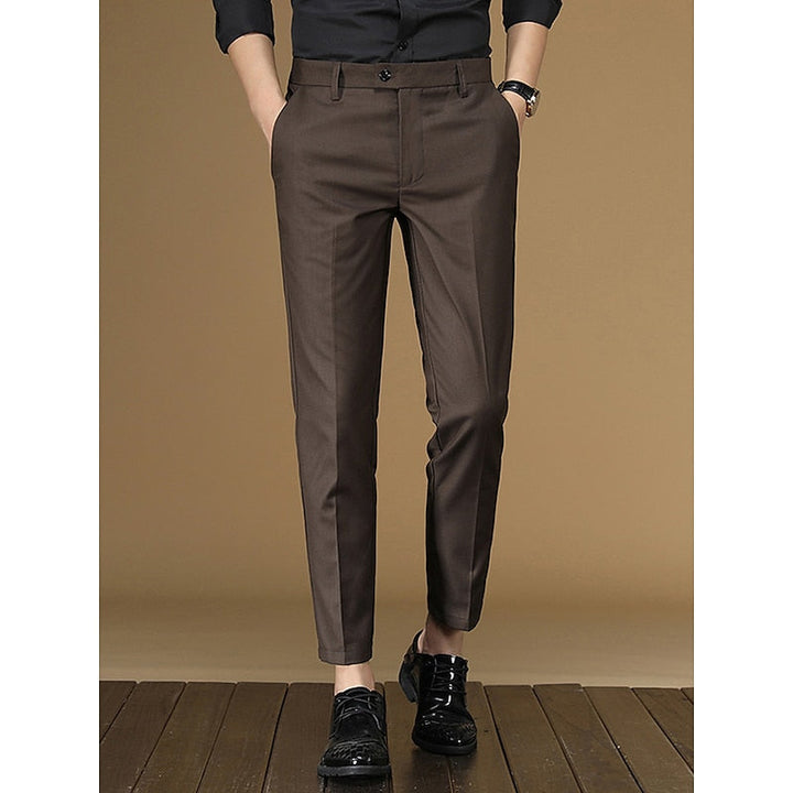 Cedric | Tailored Tapered Dress Trousers