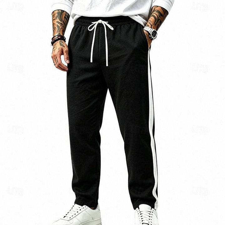 Damian | Relaxed Side-Stripe SweatTrousers