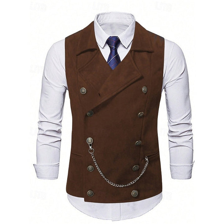 Edmund | Double-Breasted Tailored Waistcoat