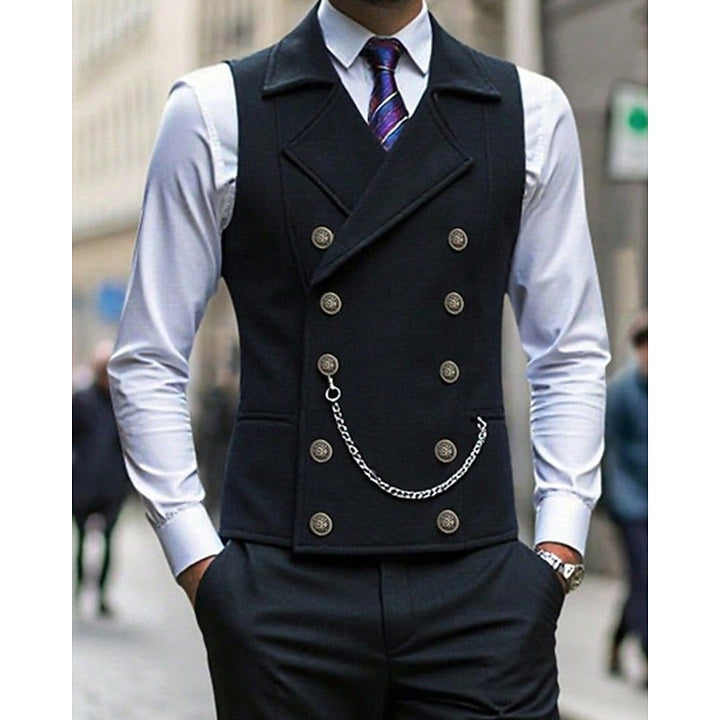 Edmund | Double-Breasted Tailored Waistcoat