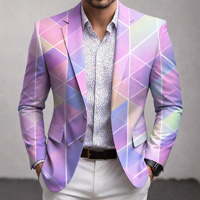 Roman | Modern Geometric Blazer