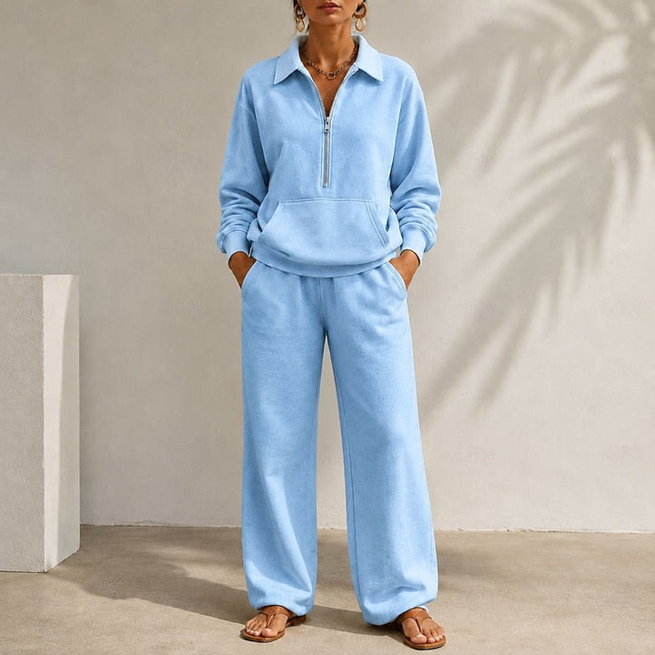 Waverly | Relaxed Zip-Collar Two-Piece Set