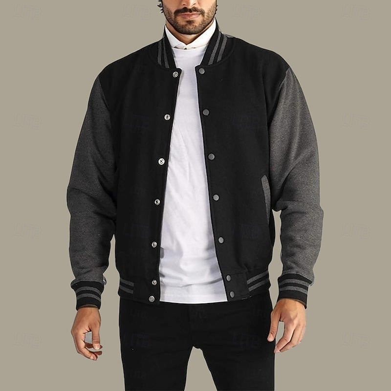 Bryan | Classic Varsity Jacket