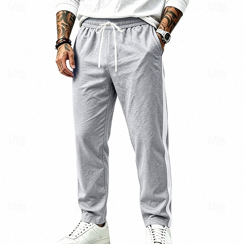 Damian | Relaxed Side-Stripe SweatTrousers