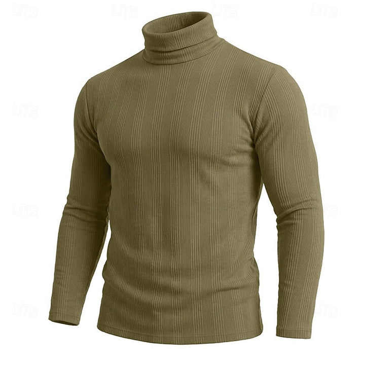 Rowan | Textured Turtleneck