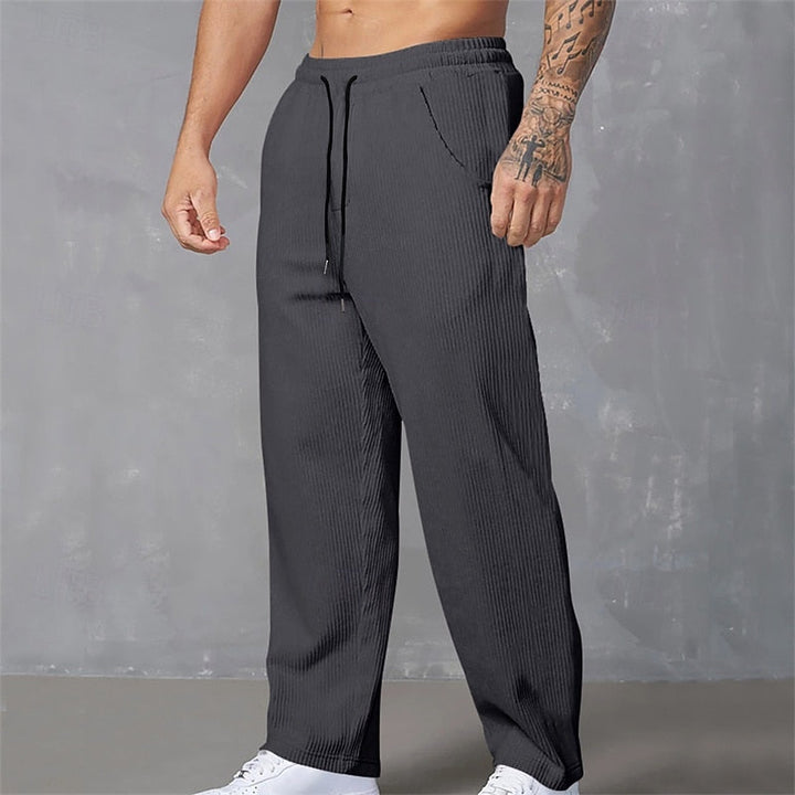 Crosby | Relaxed Ribbed Trousers