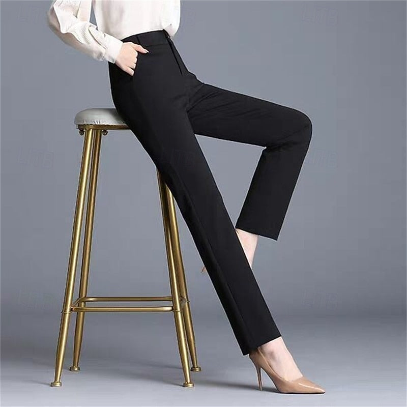 Vivian | Tailored Straight-Leg Trousers