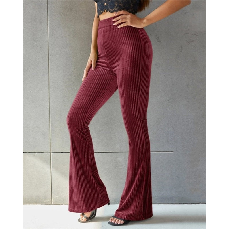 Sadie | High-Waist Flared Trousers