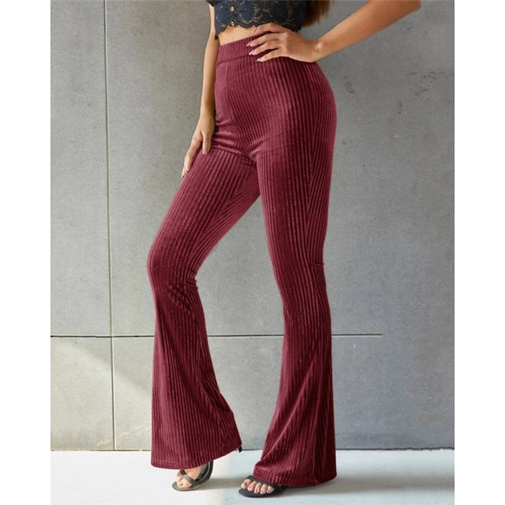 Sadie | High-Waist Flared Trousers