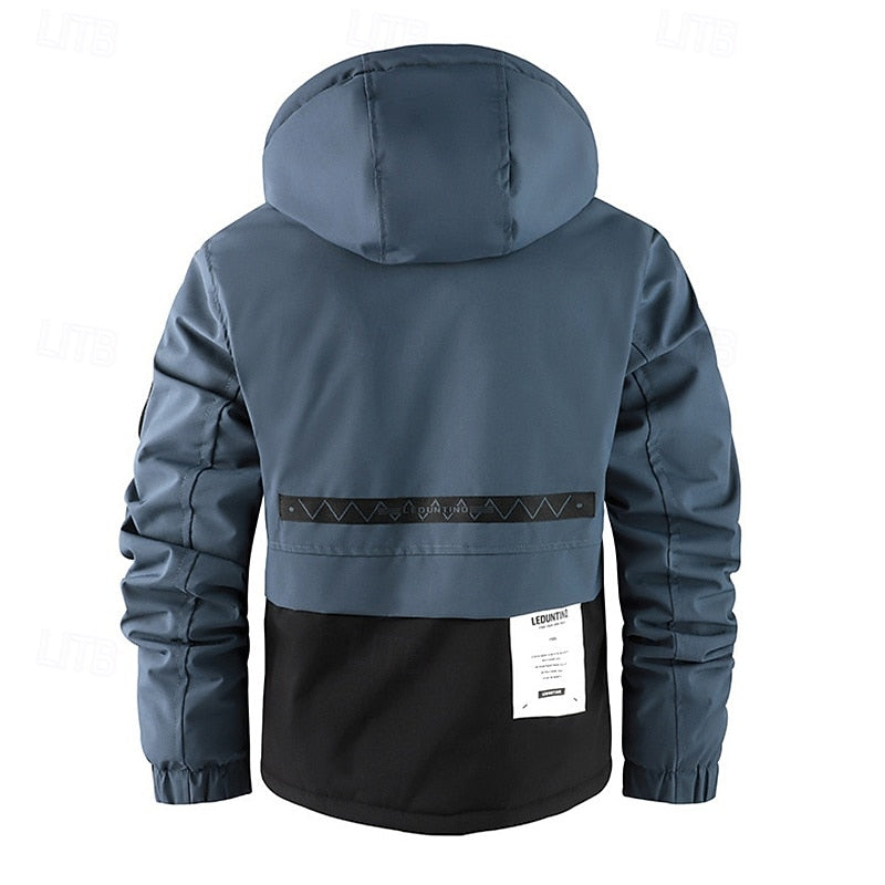 Xavier | All-Weather Hooded Utility Jacket