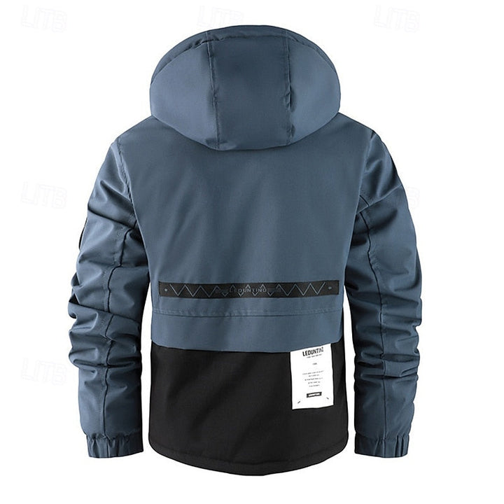 Xavier | All-Weather Hooded Utility Jacket