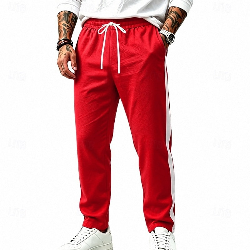 Damian | Relaxed Side-Stripe SweatTrousers