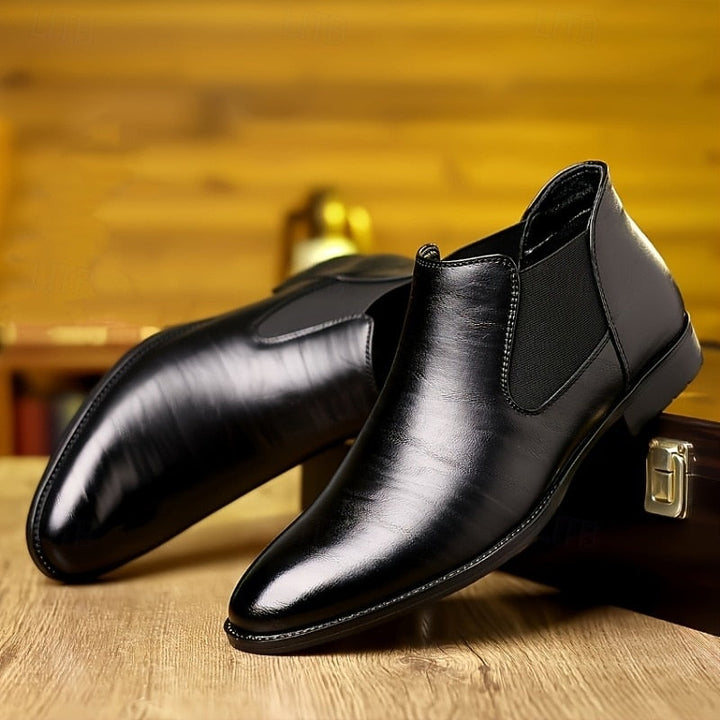 Quincy | Classic Slip-On Chelsea Boots