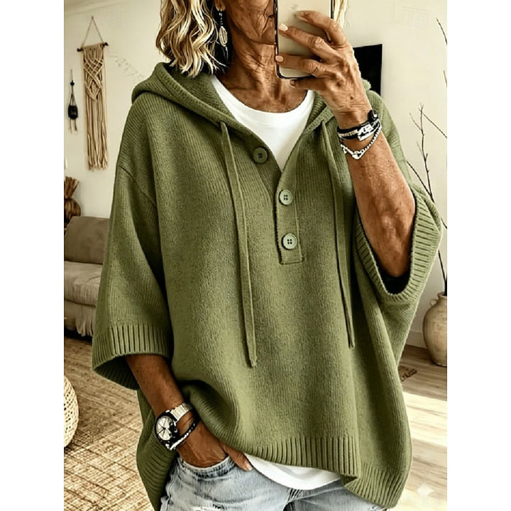 Brooklyn | Relaxed Hooded Knit Jumper