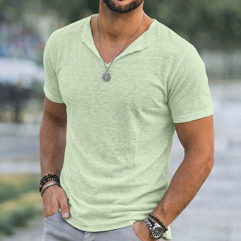 Dean | Relaxed V-Neck T-Shirt