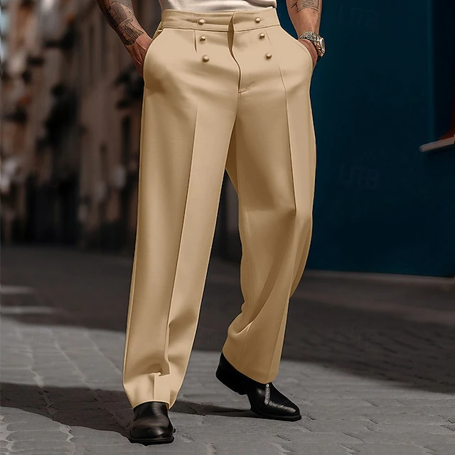 Byron | Tailored Straight-Leg Trousers