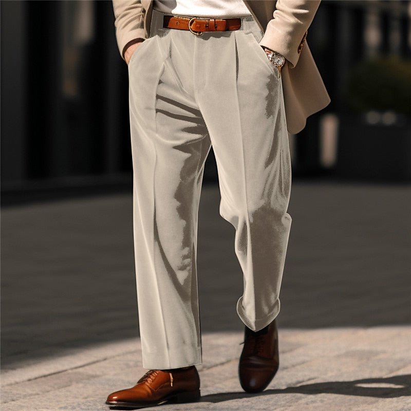 Rupert | Tailored Straight-Leg Trousers