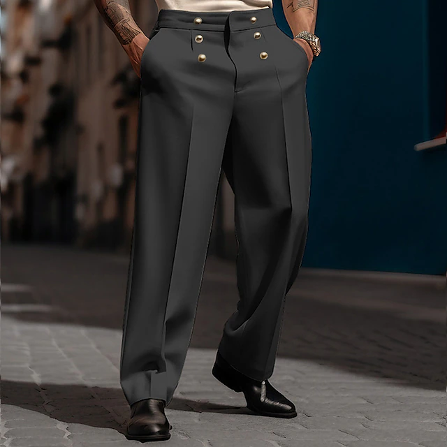 Byron | Tailored Straight-Leg Trousers