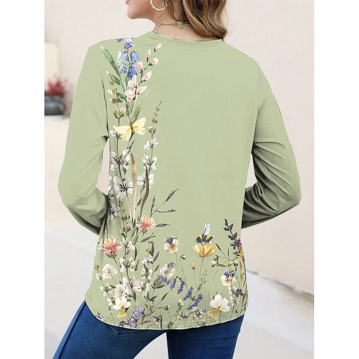 Miriam | Floral Long-Sleeve Top